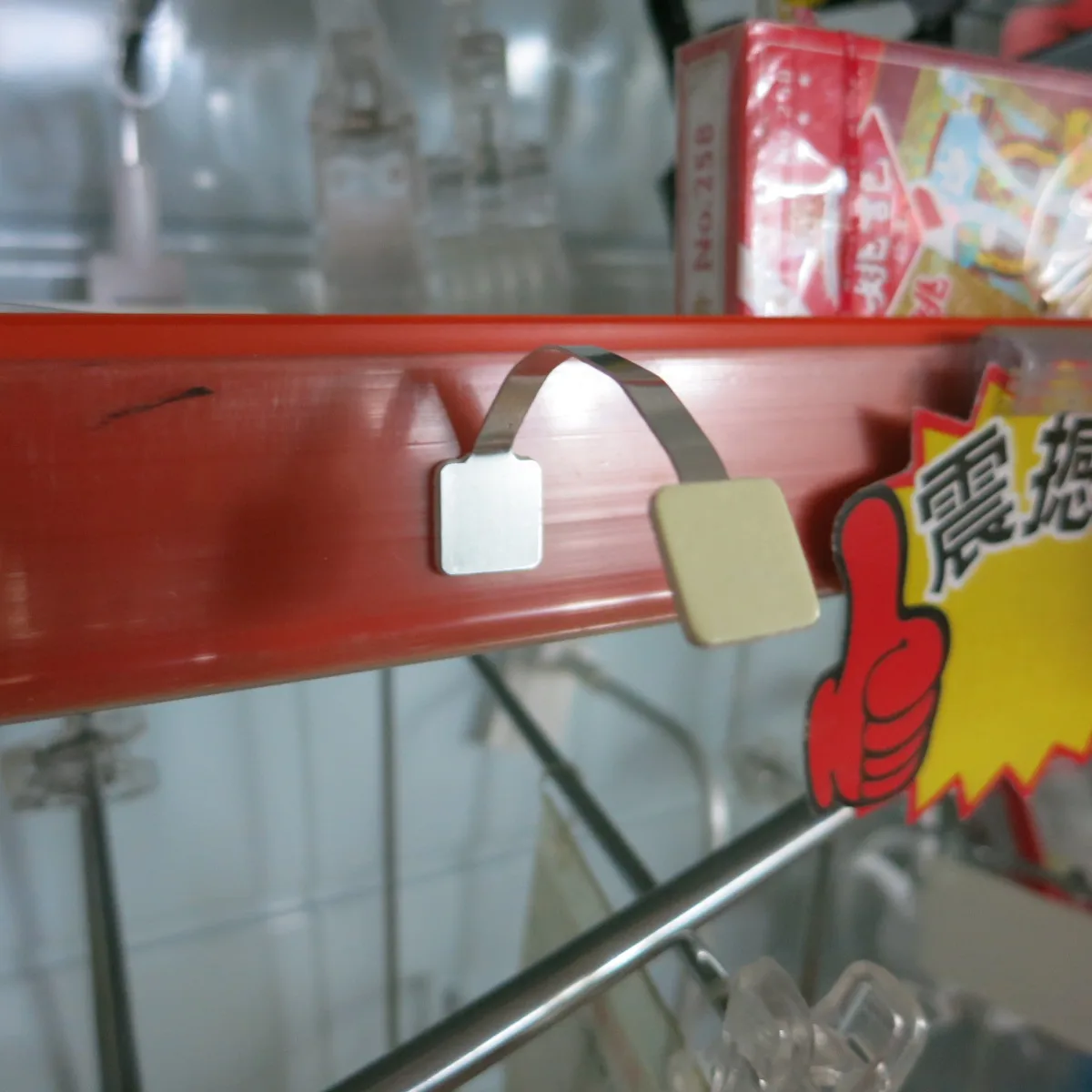 Supermarket Shelf Wobbler for Hanging Label