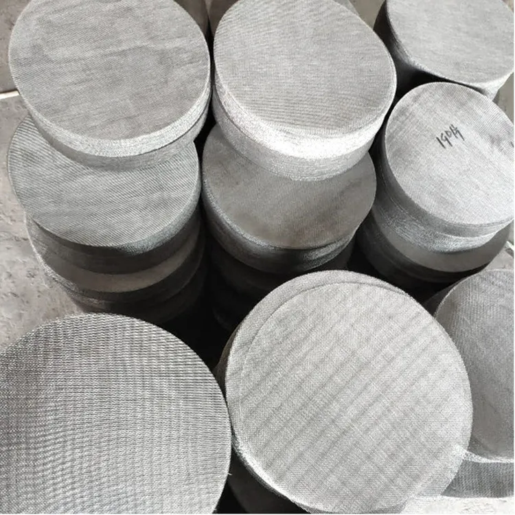 13   25  and 47 mm Stainless Steel Wire Mesh Filters Disc for Filter Holders (free sample)