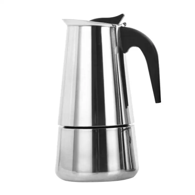 Espresso Percolator Portable Coffee Maker Pot Percolator Drink Tool Cafetiere Latte Stovetop