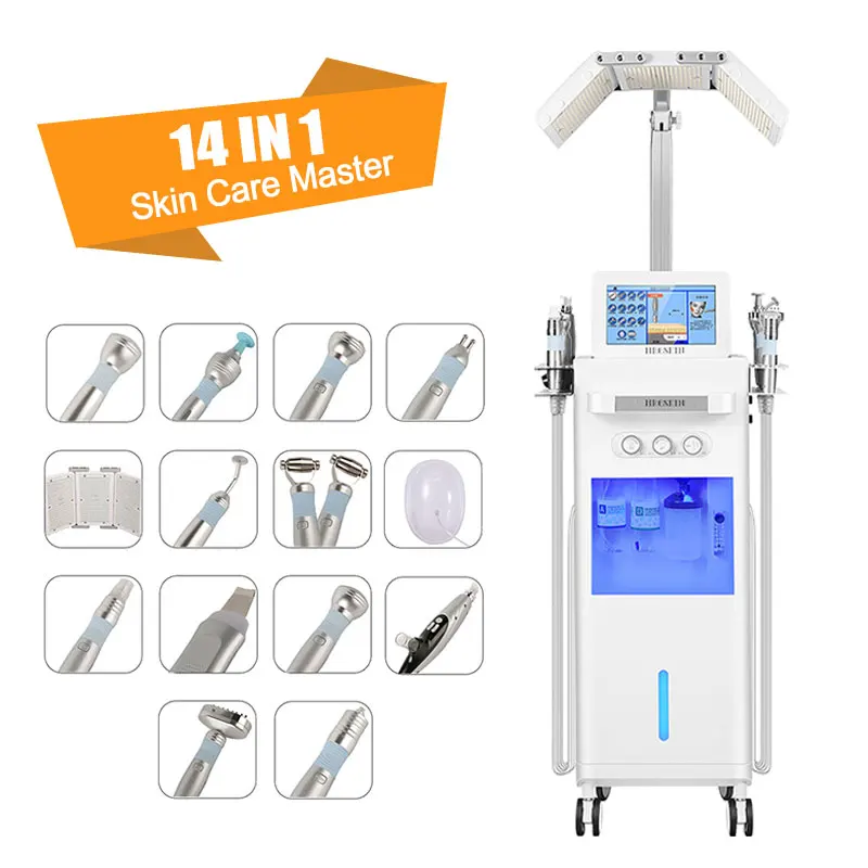 Newly Profession Facial Heating Device Aqua Water Peel Deep Clean Spa Skin Care Machine Cheap Price For Home And Clinic Use