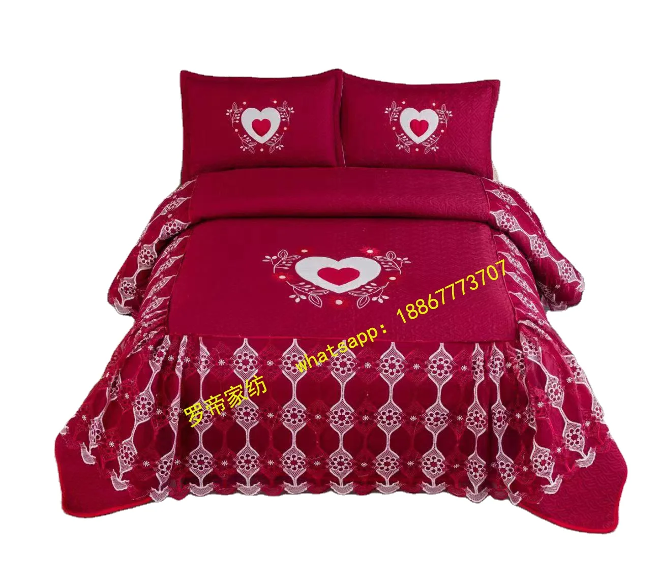 Комплект постельного белья для внешней торговли был покрыт стеганым кондиционером от производителей, комплекты постельного белья для прямой стирки оптом