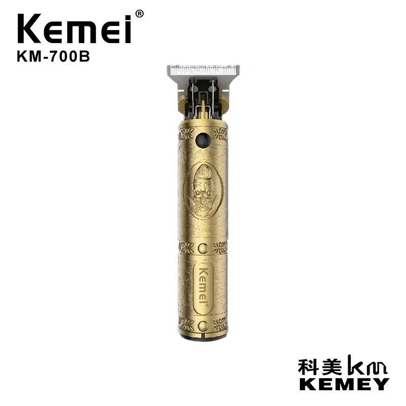  Kemei электрическая машинка для стрижки волос KM-700B парикмахера резьба триммер профессиональная рельеф