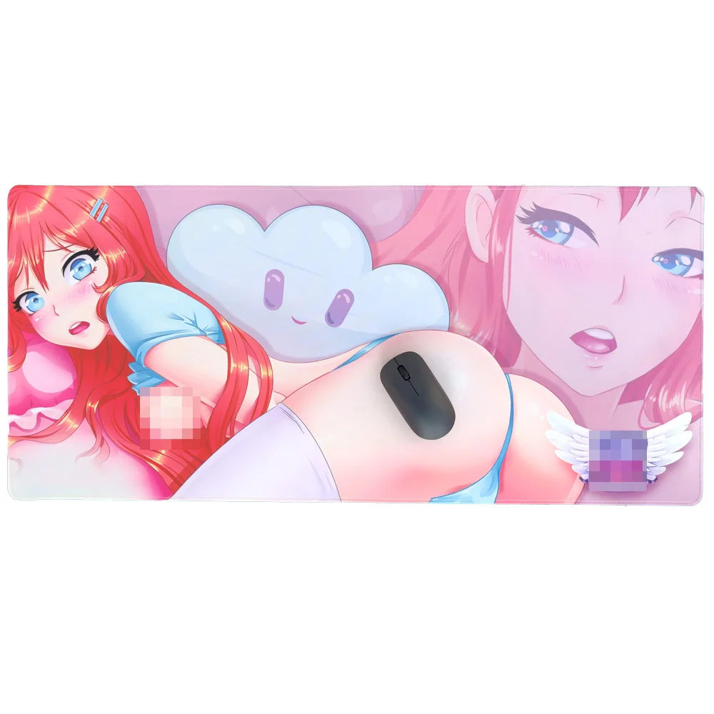 
900mm X 400mm Custom High End Stitched Rubber Desk Pad Mat Sublimation Anime Gaming XL XXL Large Mouse Pads 