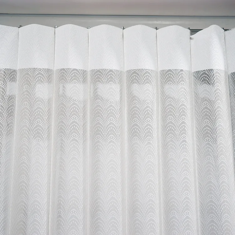 China Manufacturer High Quality Hanas Vertical Sheer Blinds Window Shades Electric Vertical Sheer Curtains