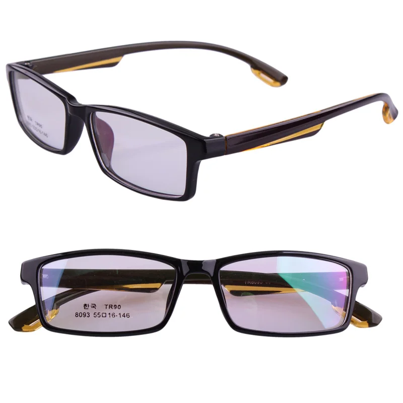 Guangzhou factory wholesale OEM newest TR90 eyeglasses frames for men women