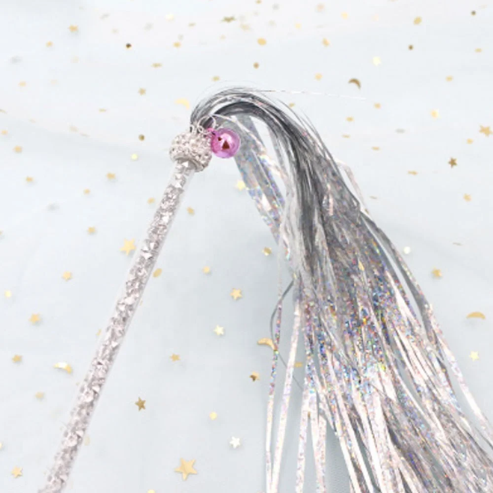 Interactive Bulk Ring Paper Catcher Teaser Stick Cat Bounce And Pounce Wand For Training