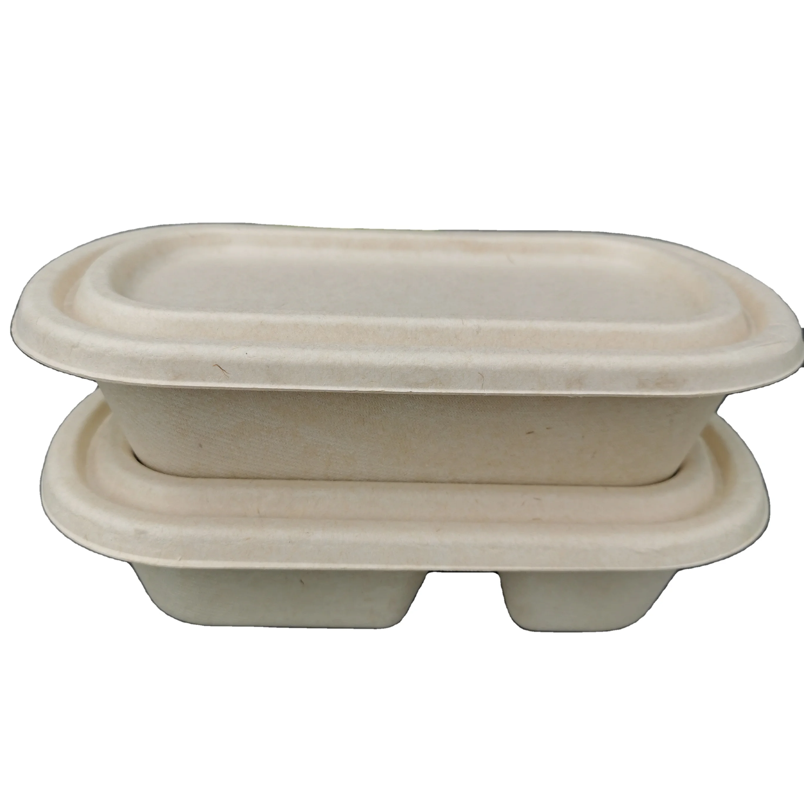 tapers de descartable comida con tapa caja de comida de bagazofood containerscaja de comida de bagazo con divisiones