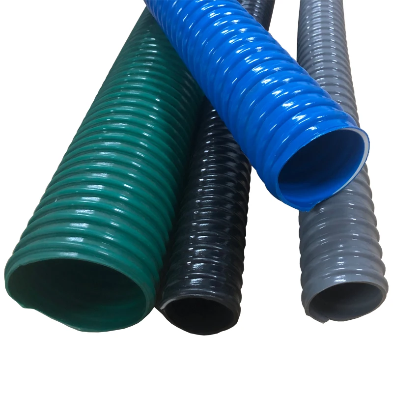 Manufacturer Flexible Plastic Pvc Spiral Corrugated Suction Hose 3 4 5 6 8 10 Inch Water Pump Suction Hose Pipe