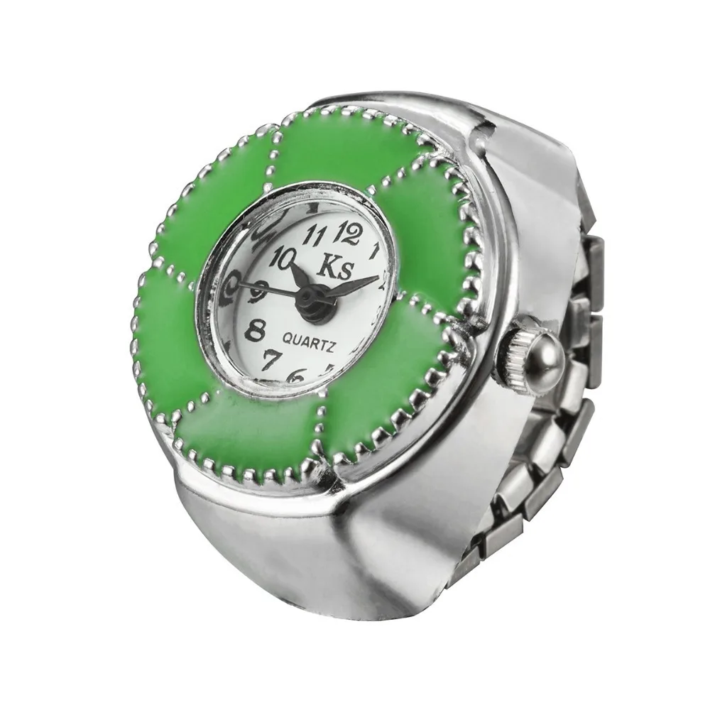 Luxury Brand Free Size Rings Quartz Watches Men Women Couple Ring Watch Ladies Fashion Clock Relojes