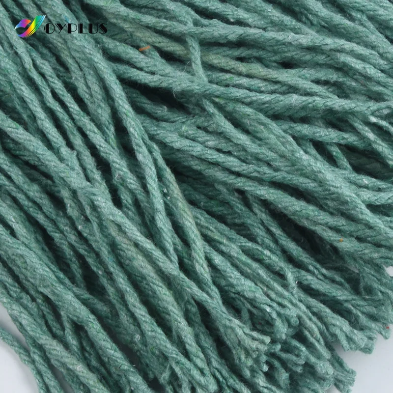 Commercial Replacement Looped String 400g Mop Refill Strip Cloth Wet Dry Microfiber Cleaning Yarn Cotton Mop Head