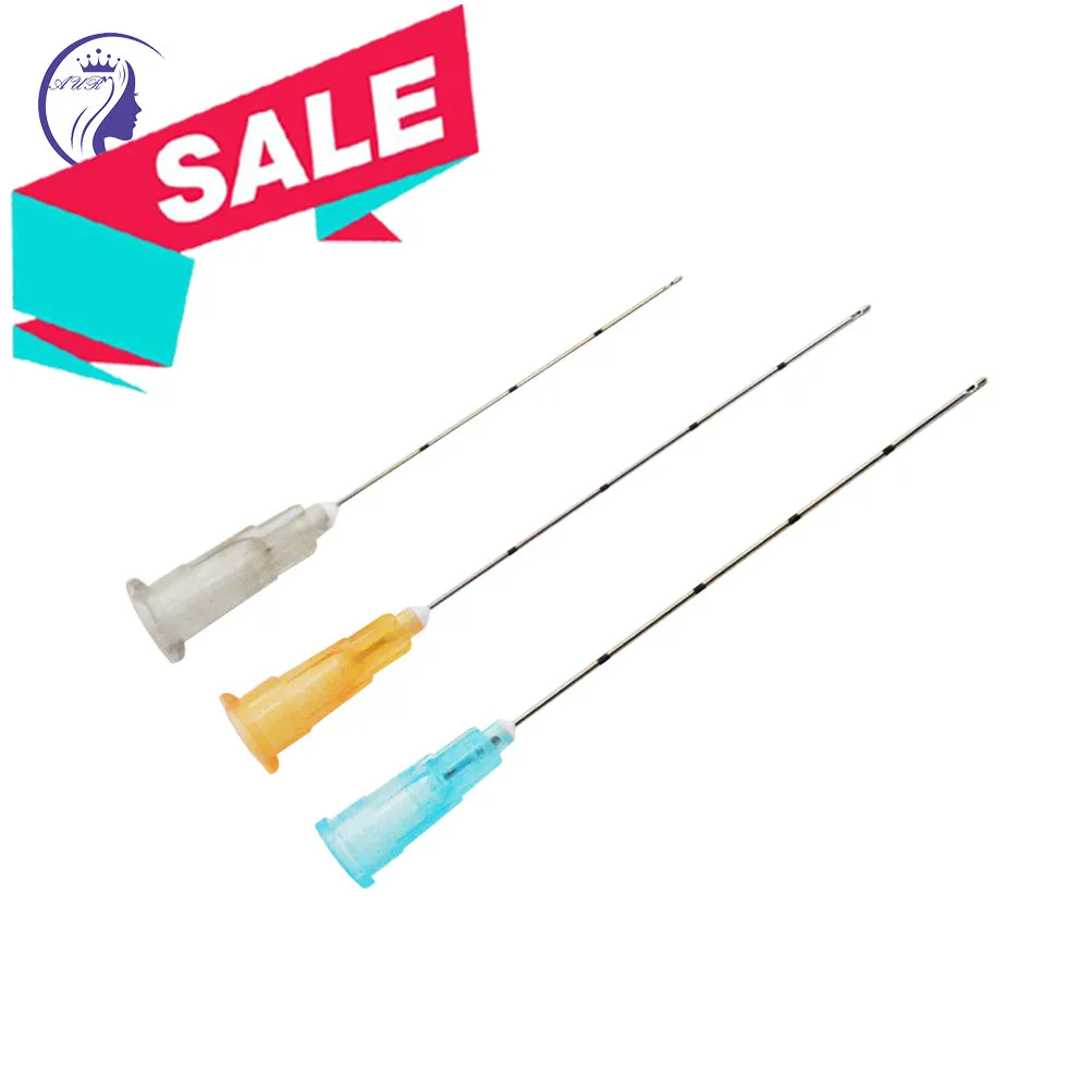 Top quality needle 27g cannula  needle OEM service blunt tip micro cannula for fillers