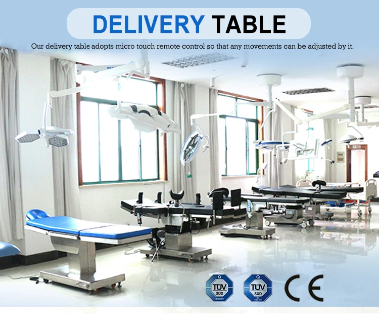 Emergency & Clinics Apparatuses Type and Manual Power Source portable gynecology examination chair Operating Table
