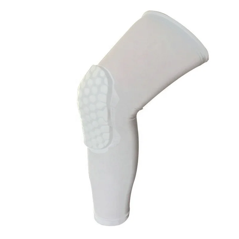 Elastic Kneepad Protective Gear Patella Foam Support Volleyball Support Basketball Knee Pads Sleeve Honeycomb Brace