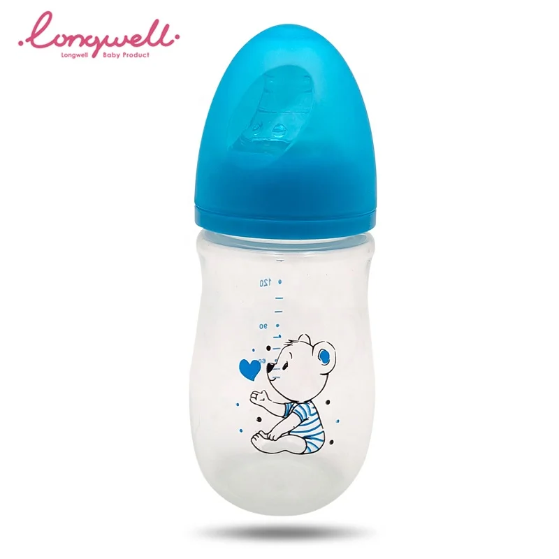Babies Feeding Bottles PP Food Grade Plastic for Newborn Silicone Nipple Soft Safety Manufacturer Price Hand Free Milk Bottles
