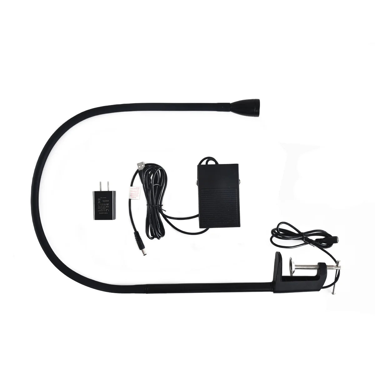 Desk clip type Product adhesives USB UV Eyelash Glue Curing Lamp for Lash Extensions led uv glue light with Foot Switch