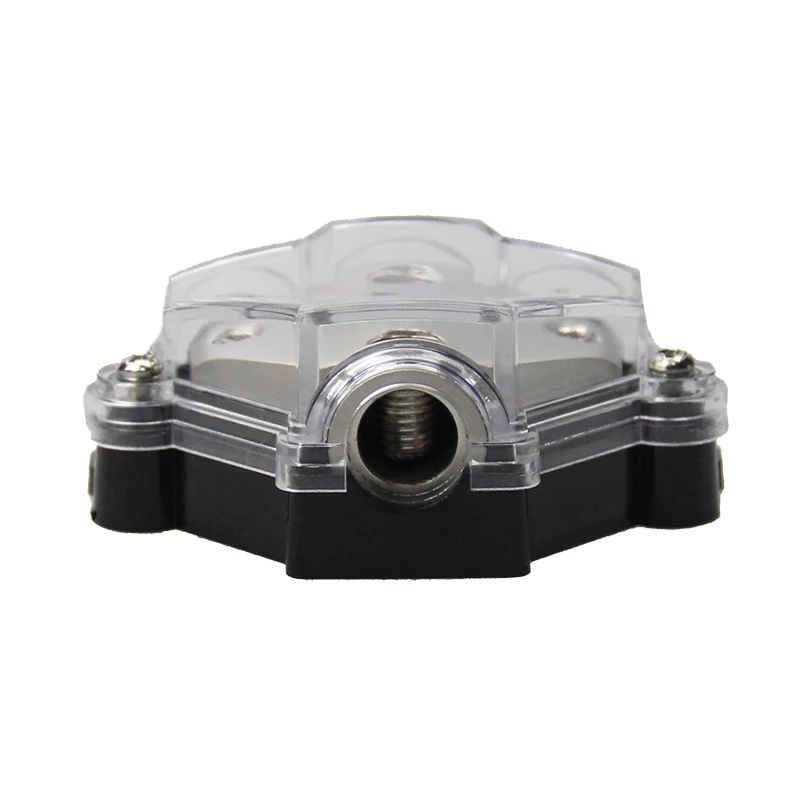High quality Distribution Blocks 1*0ga In-2*8ga Out+1*4ga Out Power Distributor Block Fuse Holder