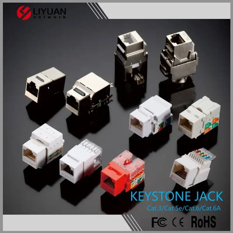 LY-KJ5-01 Lan cable high band cat5e module