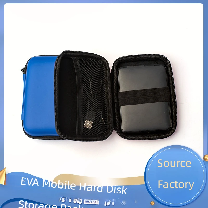 OEM Factory Customized Eva Hard Shell Case Storage External Hard Disk Drive Case Tool Bag For Travel