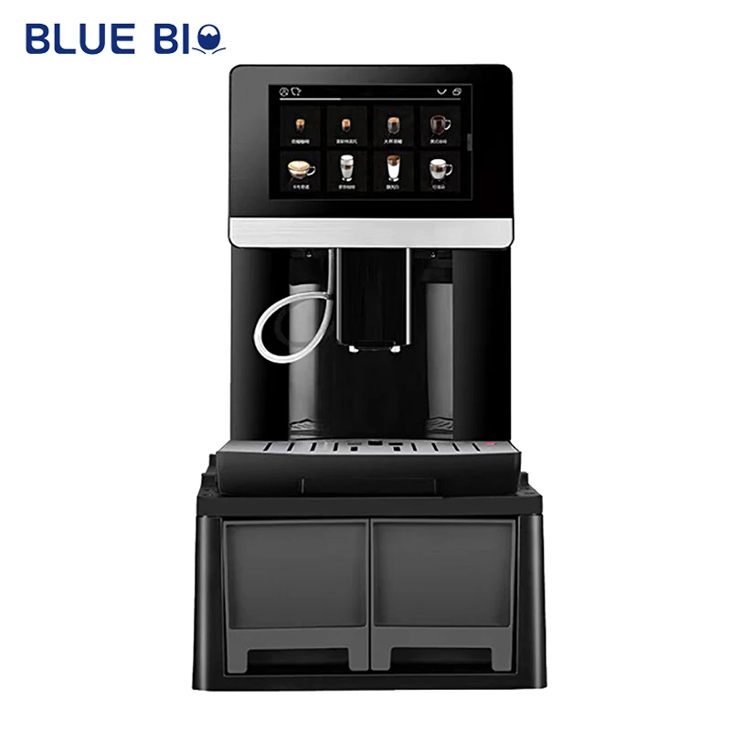 7-inch Intelligent Touchscreen Milk Foam Dual Outlet Italian Coffee Machine Fully Automatic Coffee Maker for home and commercial