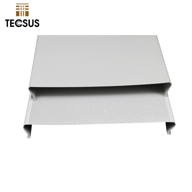 Hot Selling Supplier Aluminum S Shaped Perforated Strip Panel Ceiling Aluminum Sheet Metal Linear Ceiling