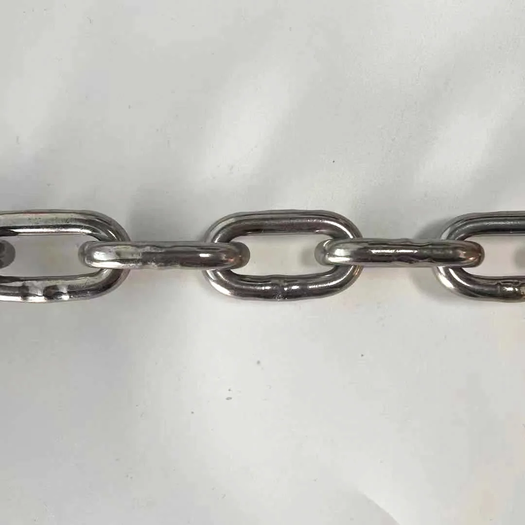 Customized  316 Stainless Steel Welded Steel Korean Standard Link Chain