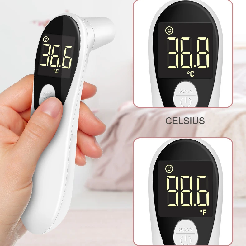 Easy scan ifever fever temperature medical infrared digital forehead ear thermometer for baby