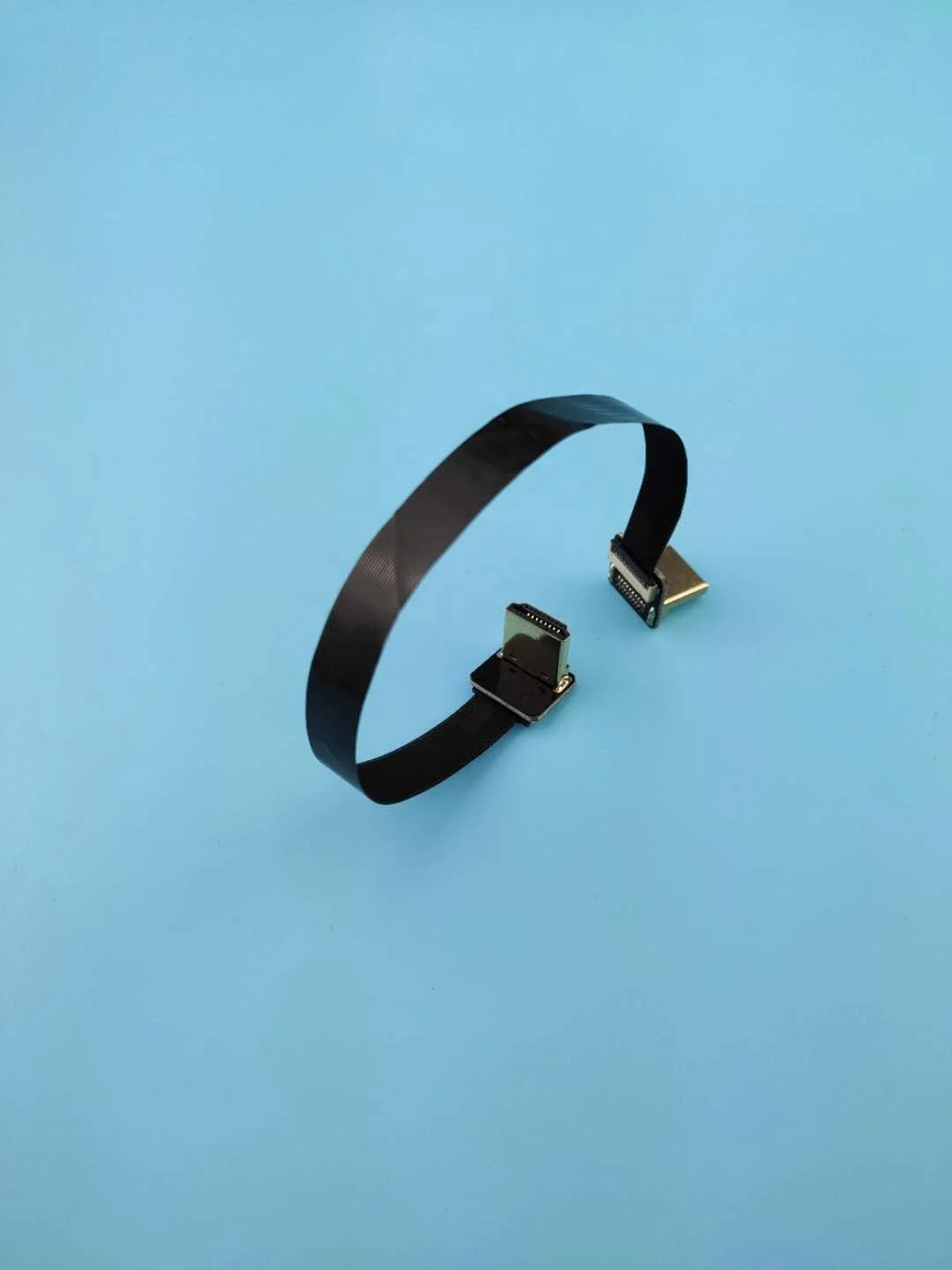 High Definition Multimedia Interface connector assembly with FFC FPC cable black color