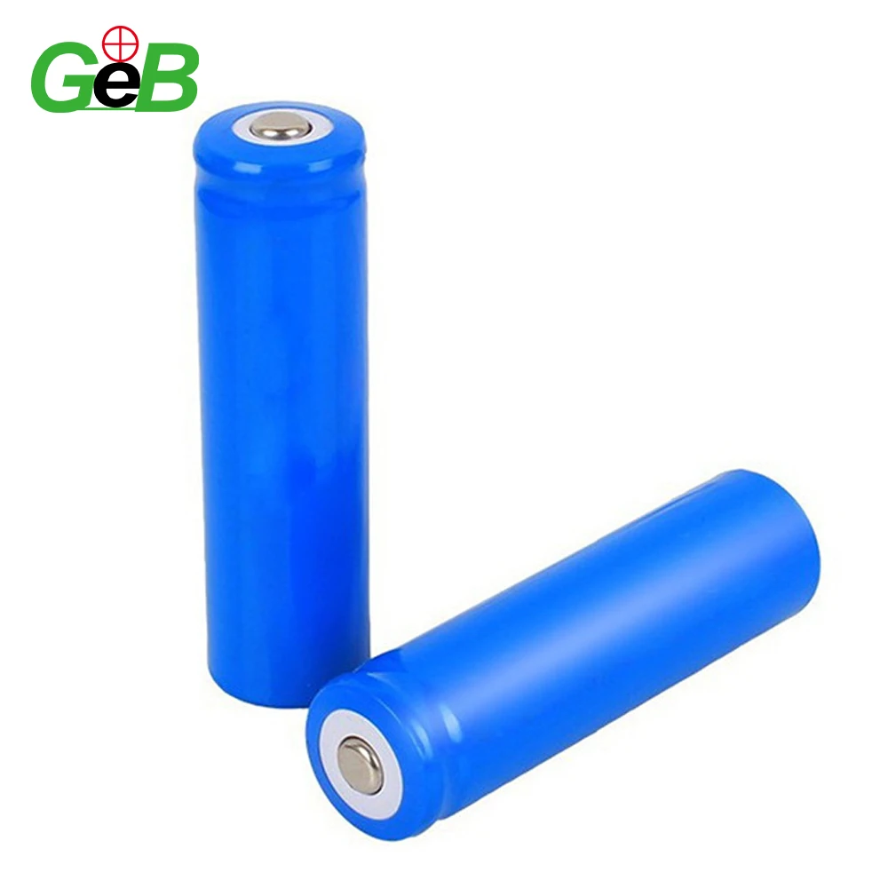 GEB 3.7v 2600mAh 1800mAh 1900mAH 18650 battery 1400mAh 1300mAh 1200mah 10c 18650 battery for digital products