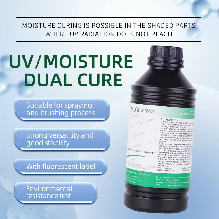 Wholesale Manufacture Direct UV Curable resin UV Moisture Three Anti adhesive Glue