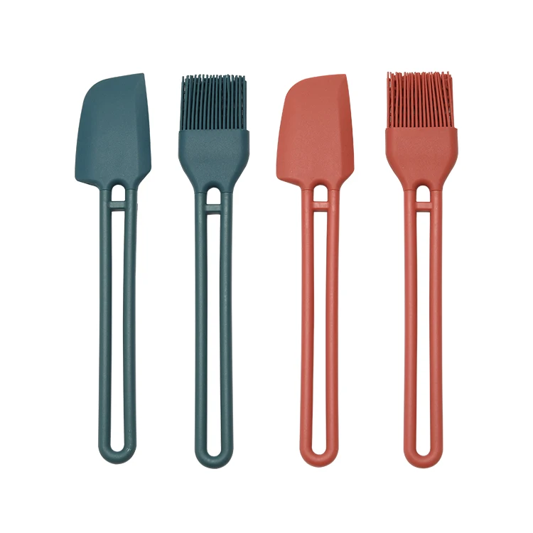 Hopesun Best Selling Products Kitchen Gadgets Manufacturers Kitchen Silicone Spatula and Brush