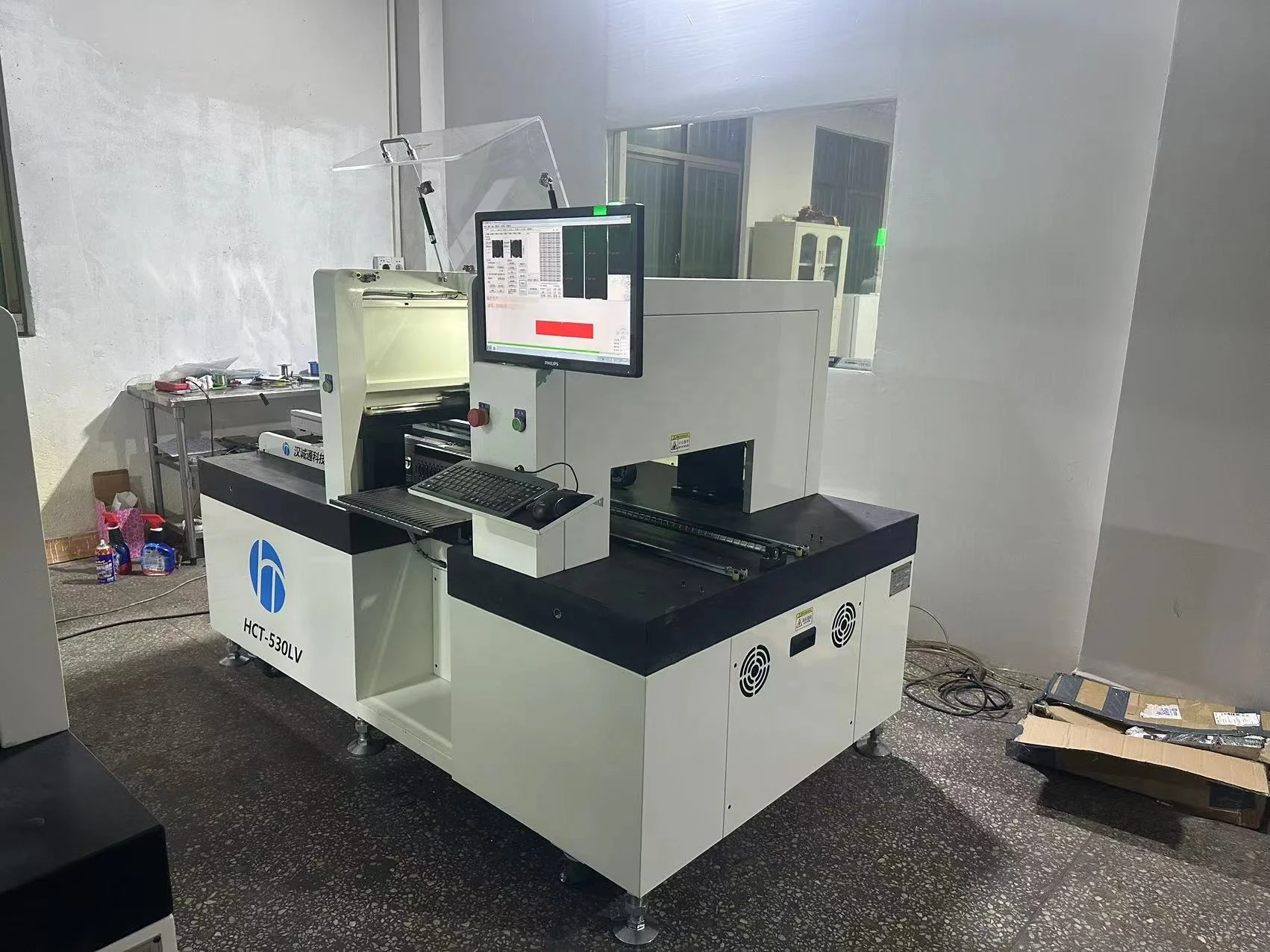 Smt Mounter Smd LED Electronics Production Machinery HCT-530LV LED Second hand Used pick and place machine smt