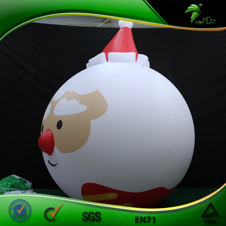 Custom Inflatables Christmas Santa Advertising Inflatables Balloon for Christmas Decoration