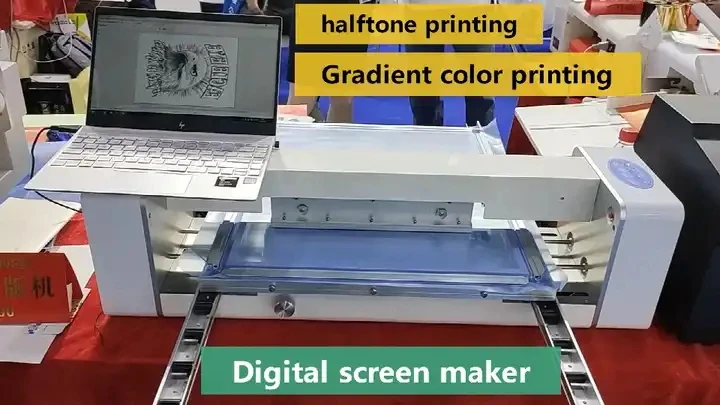 Direct printing machine silk screen plate making machine digital plate printing machine