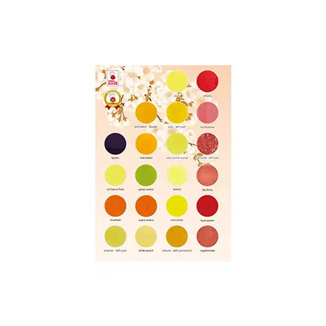 Japanese style frozen puree fruit puree made in Japan products