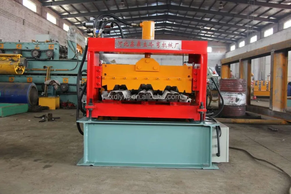 Quality Assurance Metal Deck Making Machine Deck Floor Roll Forming Machine arched tile forming machine