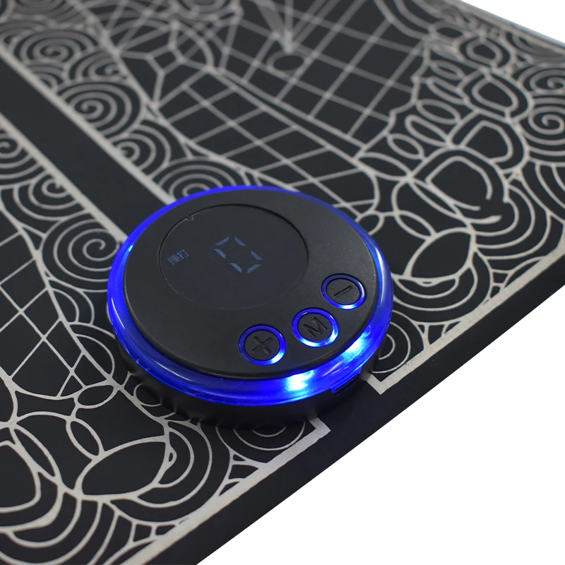 Vibrating Electric Rechargeable Foot Massage Cushion For Muscle Relaxation EMS Foot Massage Cushion