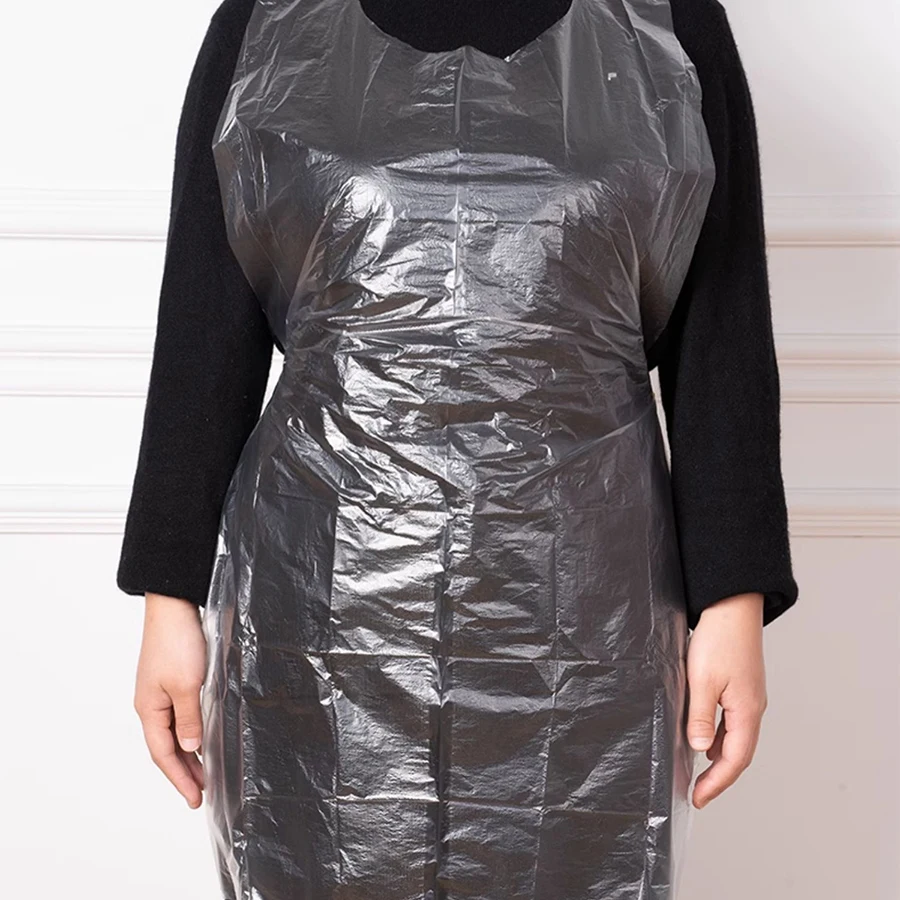 Medical plastic disposable poly surgical surgical medical clinic plastic apron for examination medical