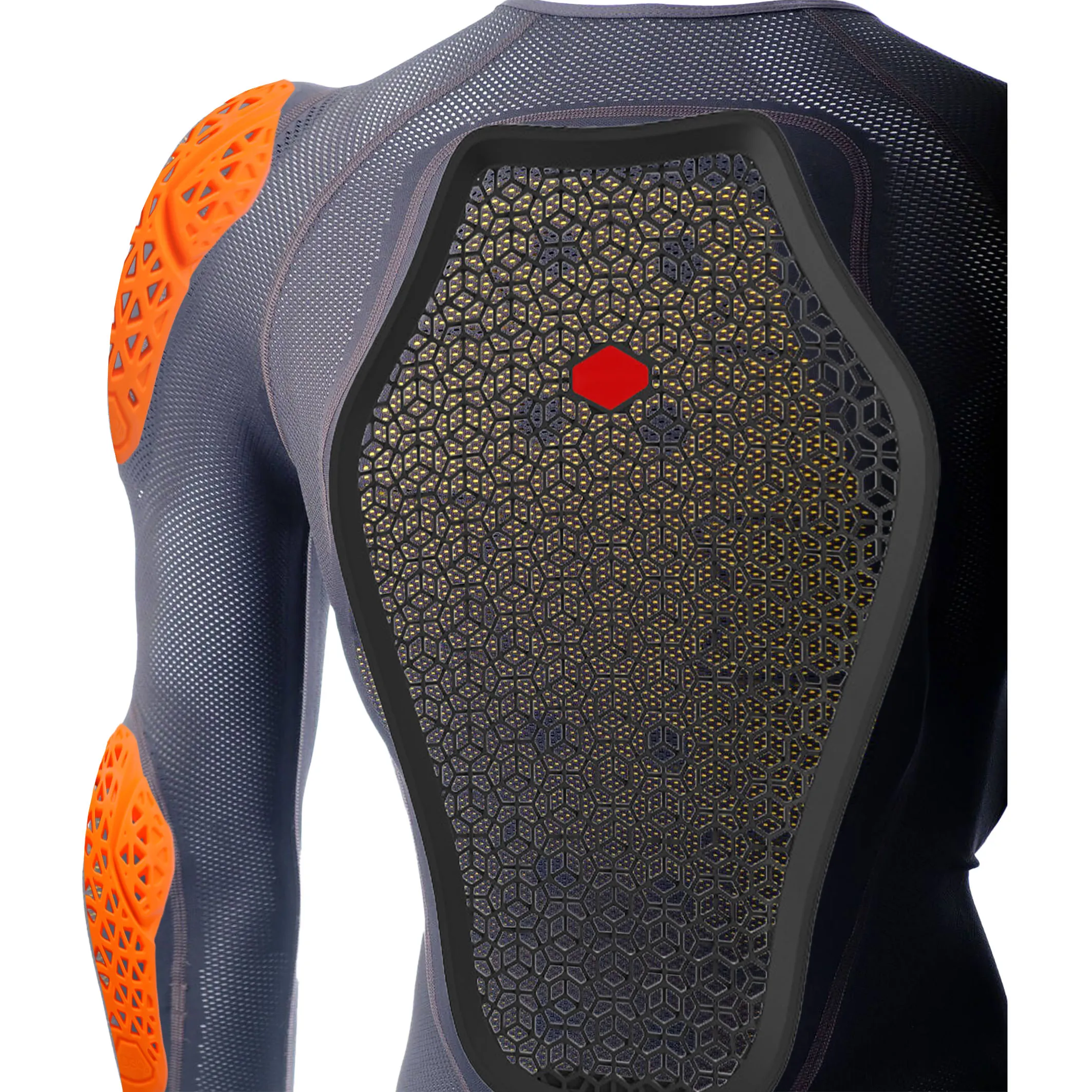 Breathable All Seasons Mesh Motorcycle Riding Shirt for Men with CE Certified Protective Padded Shields