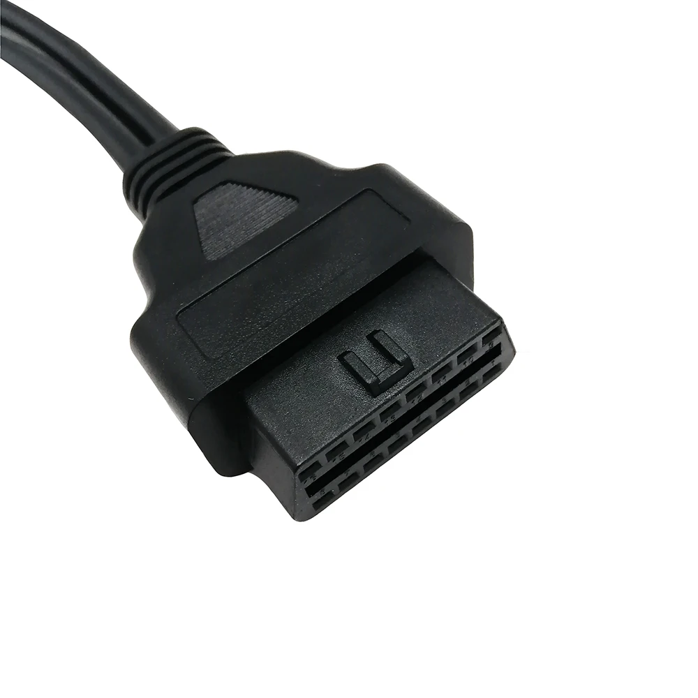  OBD2 16pin гнездовой разъем для оптический Кливер Sumitomo 6 pin типа «папа» герметичный авто разъемы Y сплиттер диагностического инструмента мотоцикла