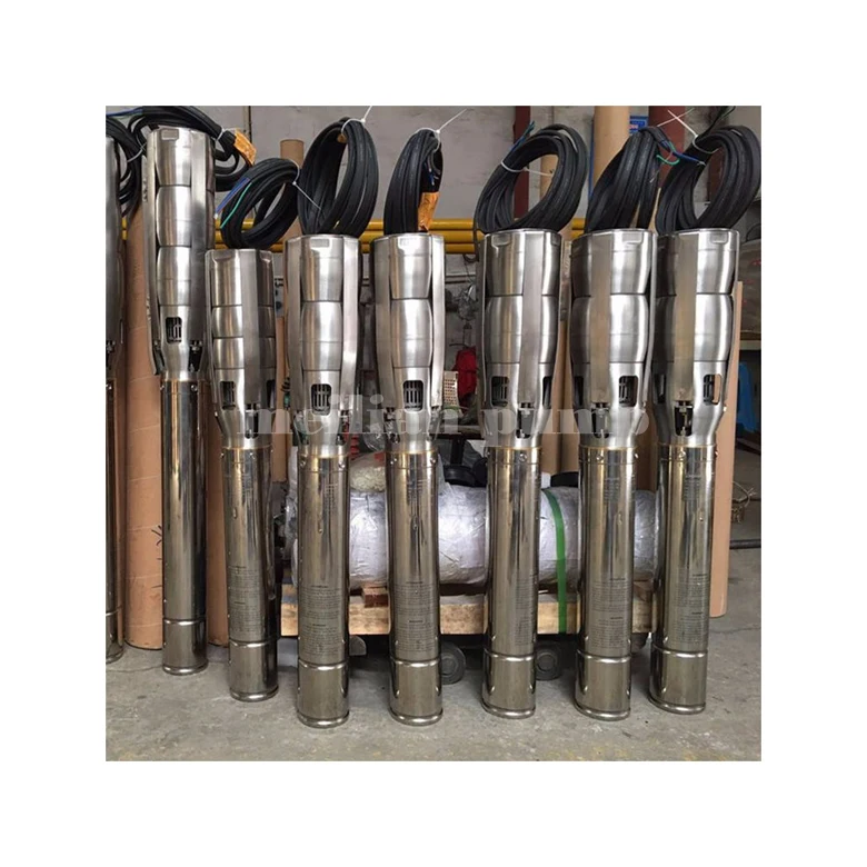 QJ Series Bore Well Water Pump Domestic High Lift Deep Irrigation Cast Iron Multi Stage Submersible