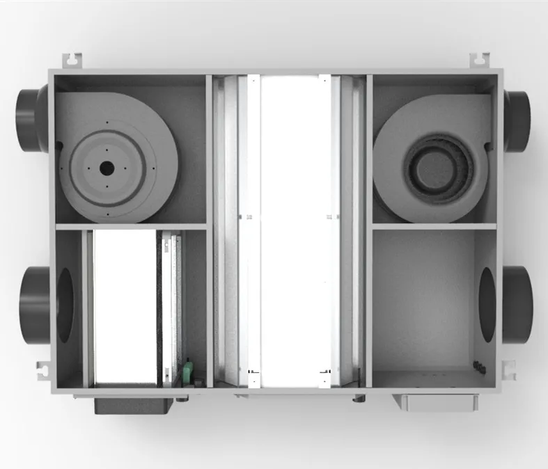 Makeair low noise filtration air purification smoke air pollution ventilation system