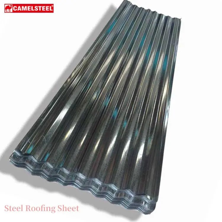 China Manufacturer Corrugated Metal Roofing 0.27-0.5mm Zinc Roof Galvanized Steel Sheet