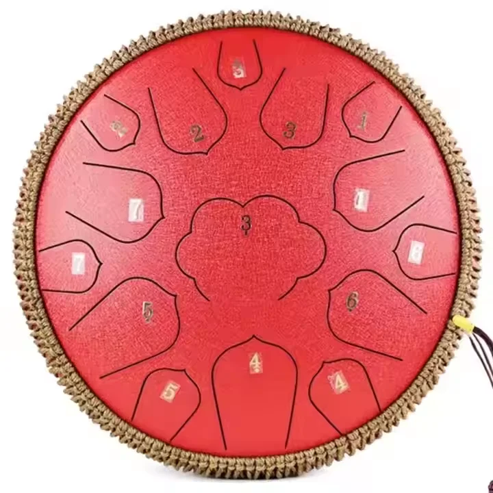 Mini Steel Tongue Drum Novelty Gifts Musical Instruments Drumsticks Drum Handpan