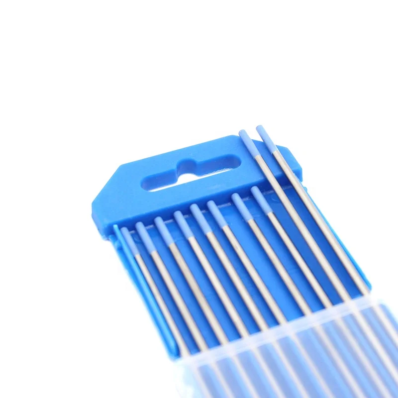 Вольфрамовые электроды для сварки TIG, 2% лантанат, 3/32 дюйма x 7 дюймов, небесно-голубой цвет, WL20, 10 шт.