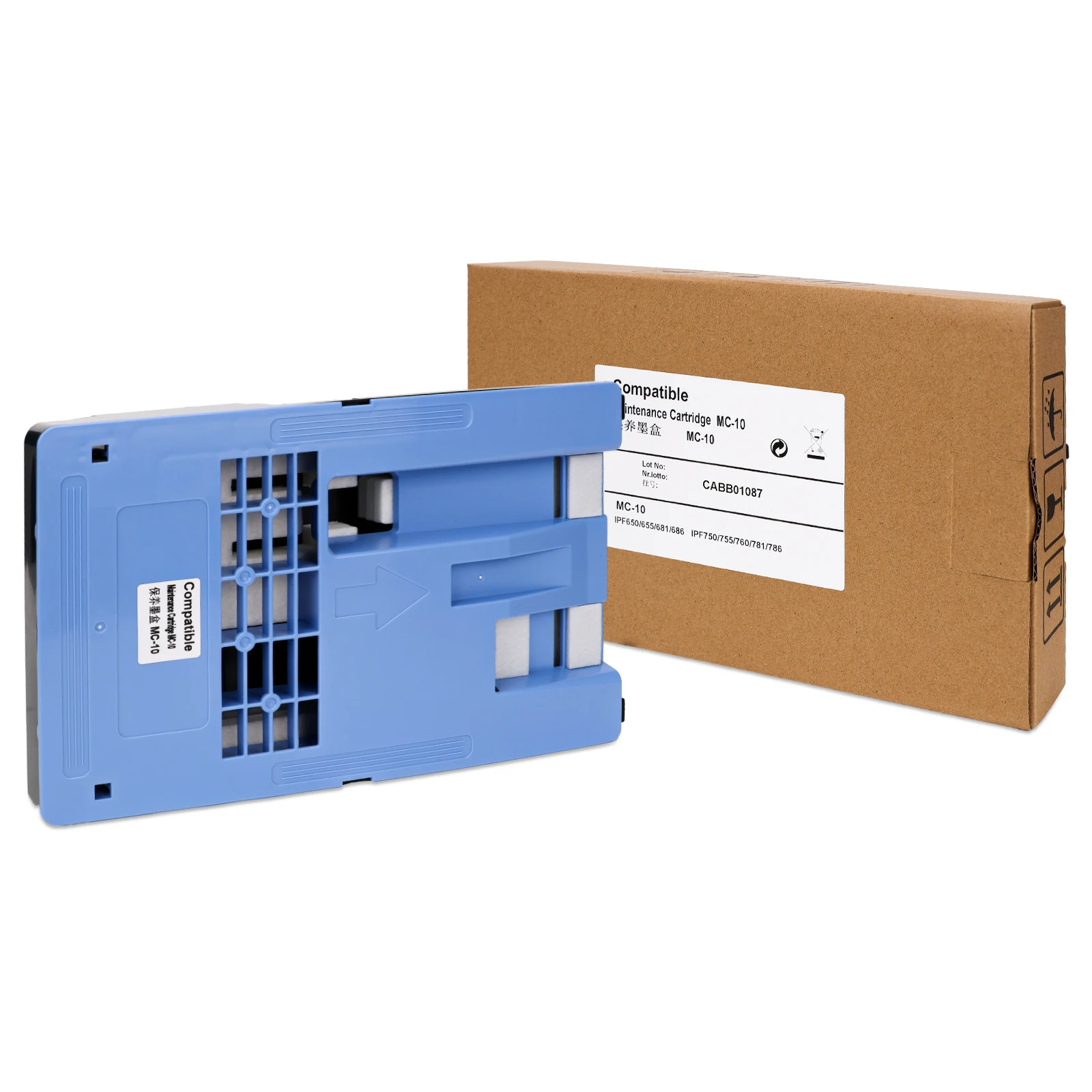 MC-10 maintenance cartridge for Canon iPF671 iPF681 iPF686 iPF771 iPF781 iPF786 waste ink tank for Canon imagePROGRAF printer