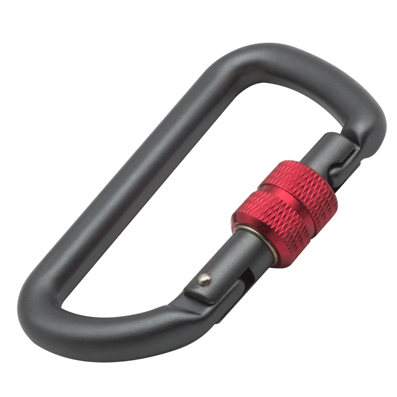 JENSAN Custom 5KN/12KN Aluminum Auto Trigger Climbing Carabiners Hooks For Outdoor/Backpacks