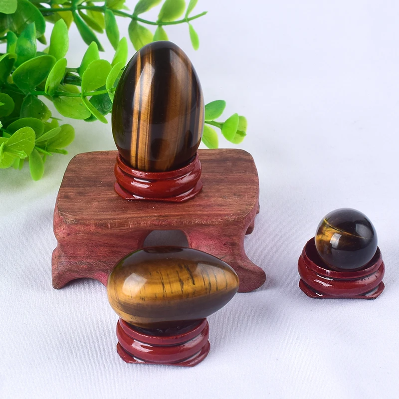 
Best Wholesale Price High Quality Tiger Eye Jade Yoni Egg for Kegel Exercise 