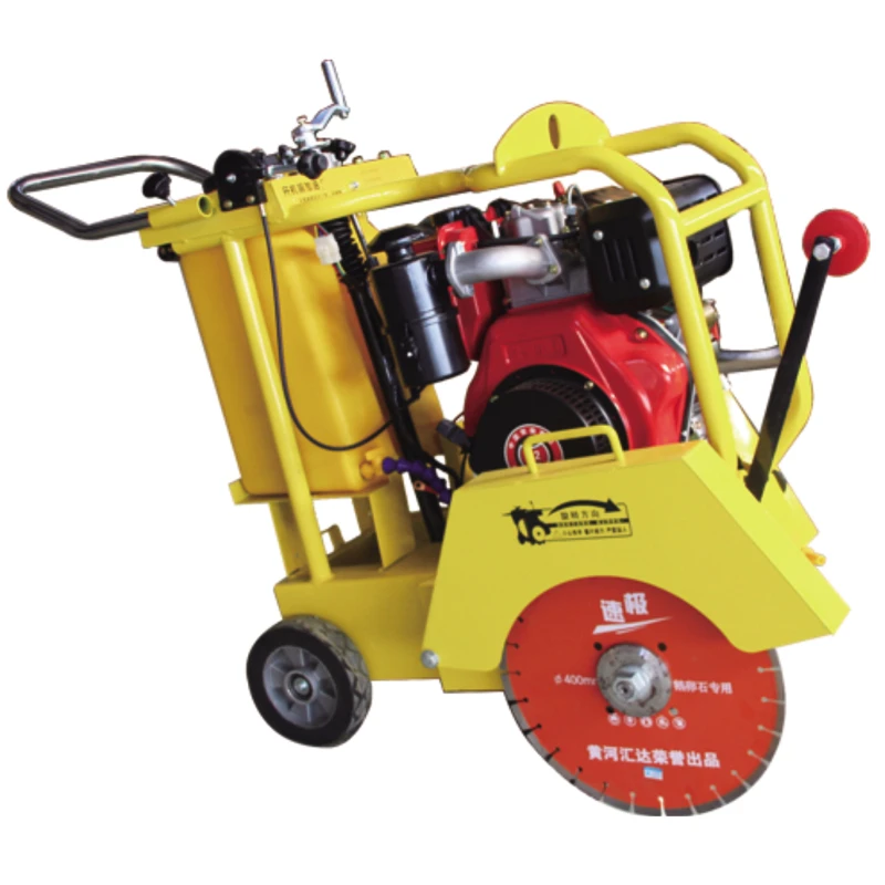 BISON concrete walk behind saw cutting machine petrol road cutter