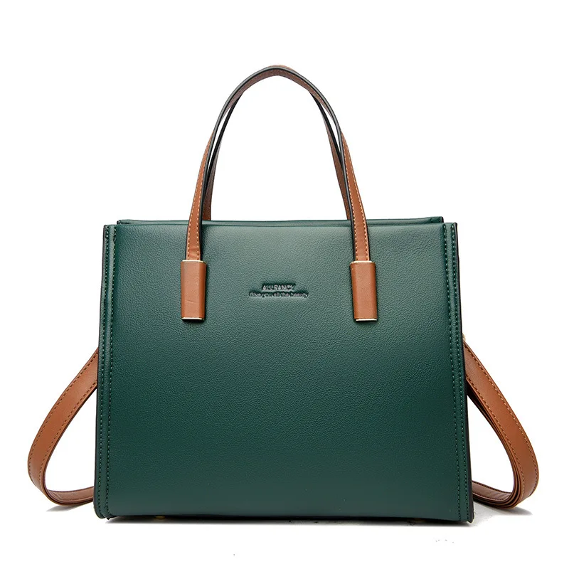 Designer PU Leather 2024 New Tote Handbag Office Women Bag Fashion Shoulder Bag Tote Bag Morocco