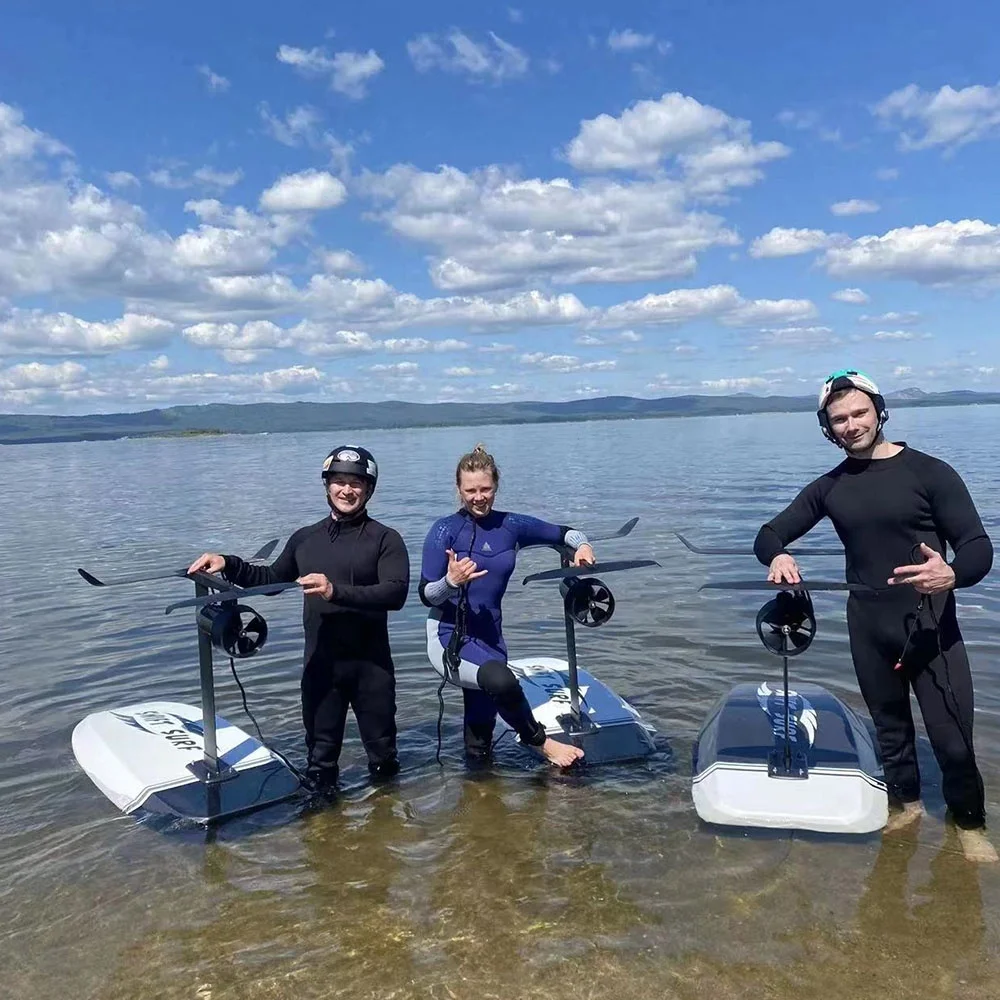 HISUN E-Foil, Electric Foil Board Surf 45 KM/h Hydrofoil With Battery and Motor Efoil 8000W, 30AH